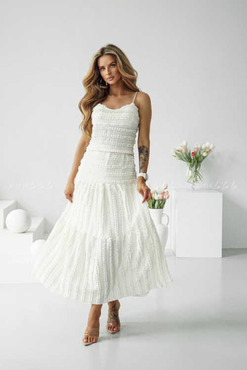 komplet kremowy Warios 3