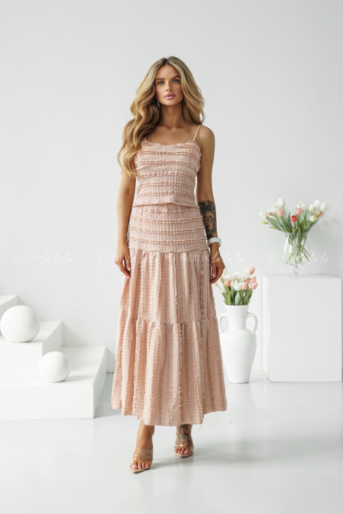 komplet beżowo pudrowy Warios 3