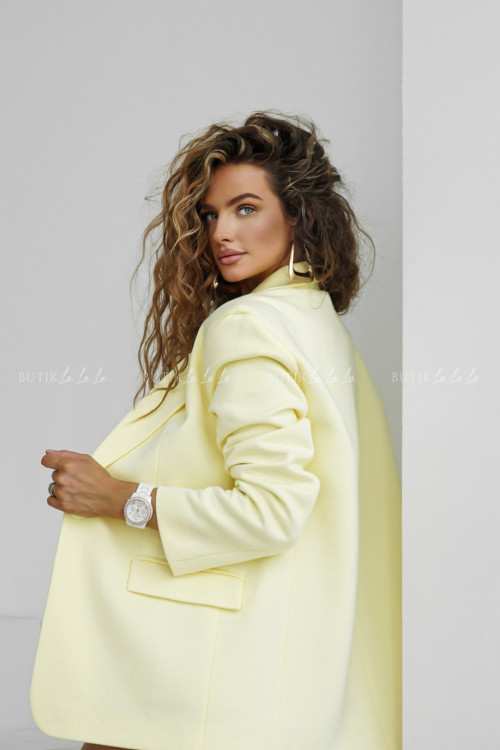 Marynarka żółta Mediolan 3