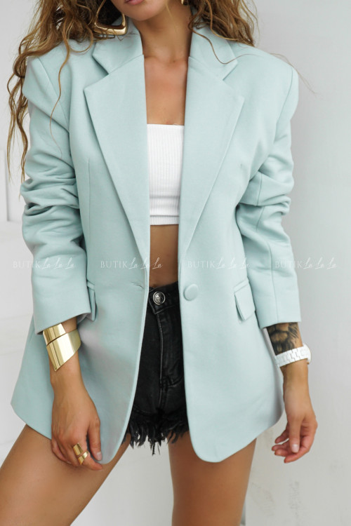 Marynarka miętowa Mediolan