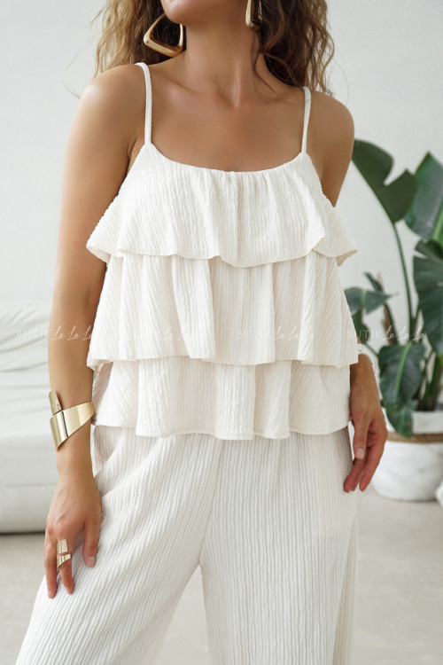 Komplet kremowy Pizmo