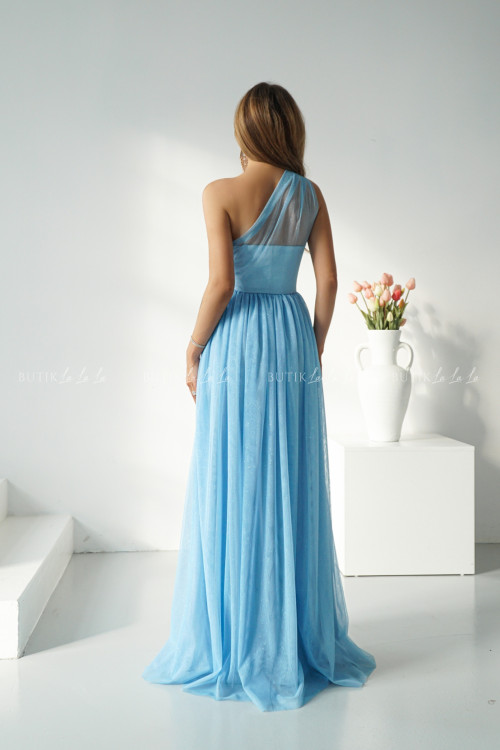 Sukienka tiulowa błekitna Aria 7