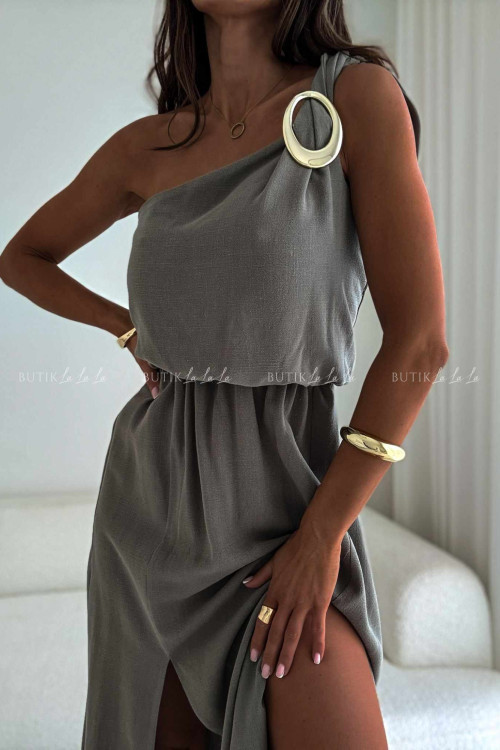 Sukienka khaki Astero 6