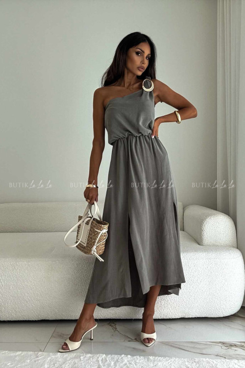 Sukienka khaki Astero 4