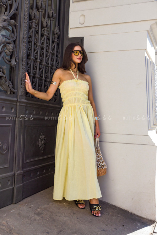 Sukienka letnia mexi Lemon 1