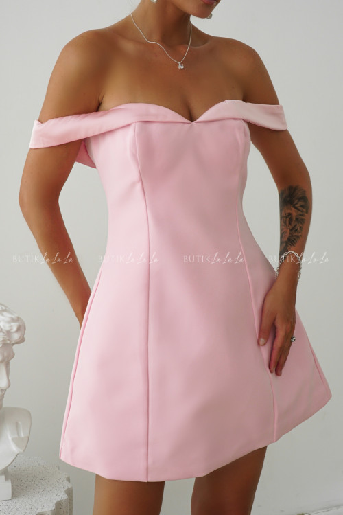 Sukienka mini różowa Britney