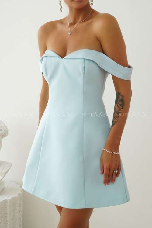 Sukienka mini błękitna Britney