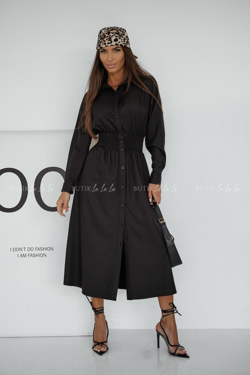 Sukienka midi czarna Francesca 1