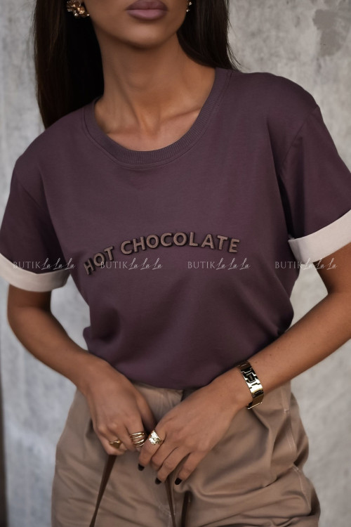Bluzka czekoladowa Hot Chocolate