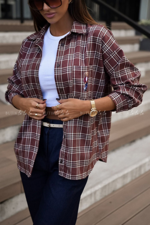 Koszula w kratę Teddybear