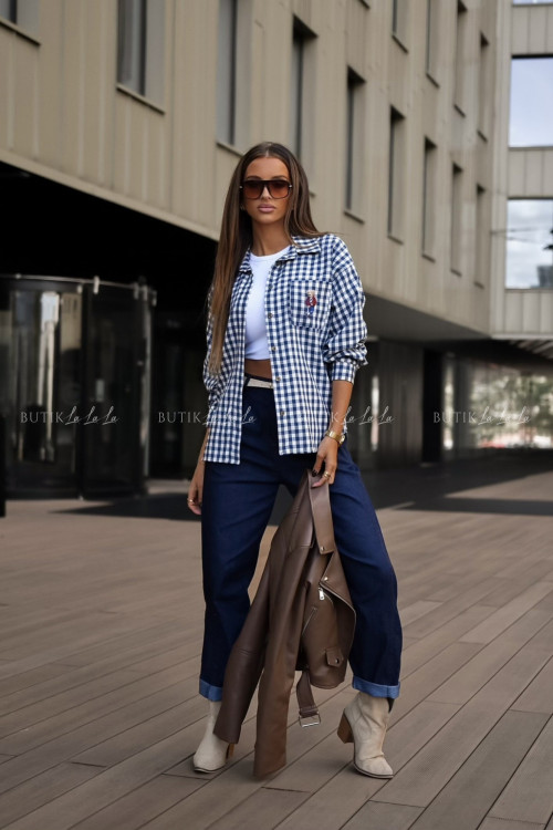 Koszula w kratę Teddybear 2