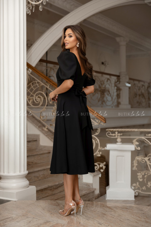 Sukienka midi czarna Grande 2