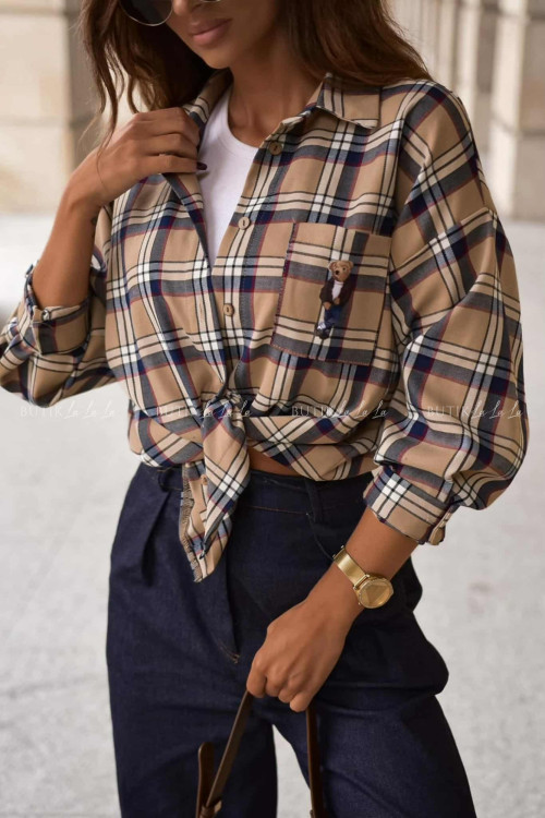 Koszula w kratę Teddybear