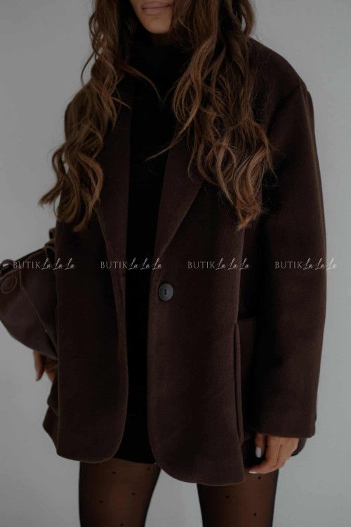 Marynarko płaszczyk brązowa Taylor