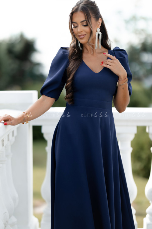 Sukienka midi granatowa Anderson