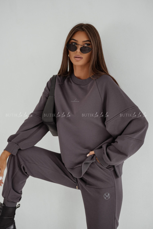 Komplet dresowy grafitowy Lunie