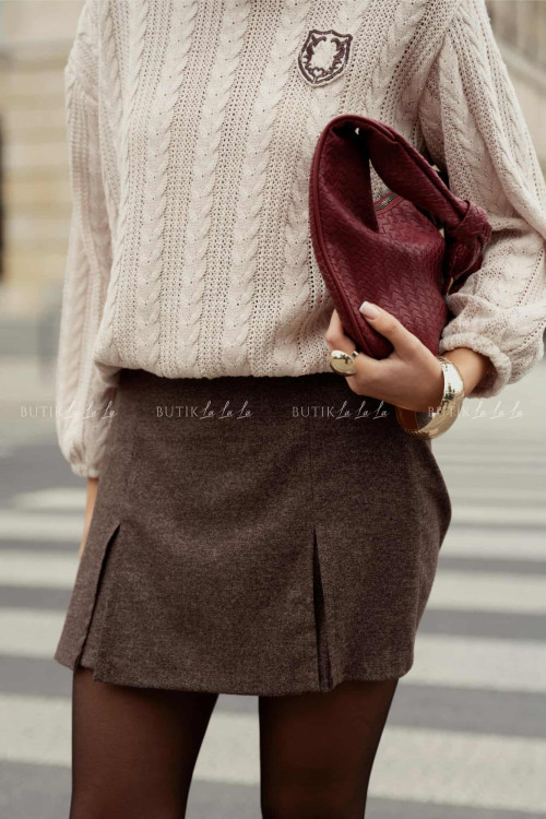 Spódnico spodenki brązowe Bondix