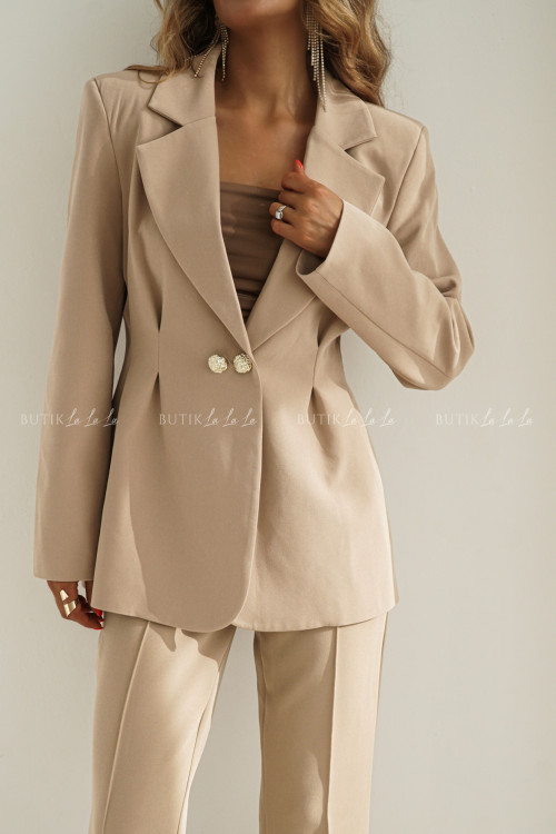 Marynarka beżowa Henzel