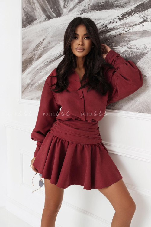 Kombinezon bordowy Misty 1