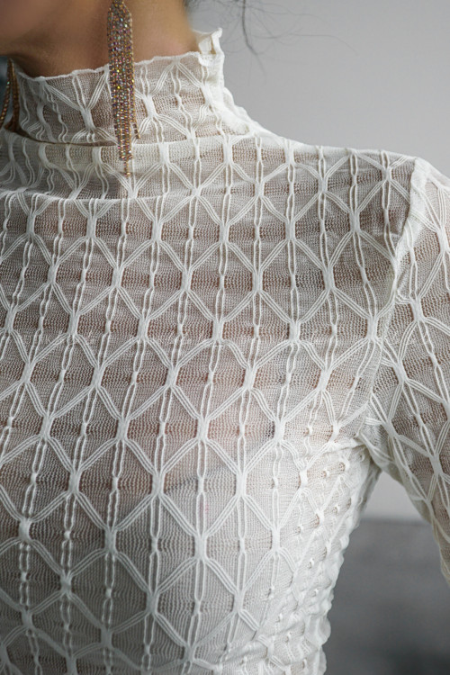 Bluzka kremowa Dissa