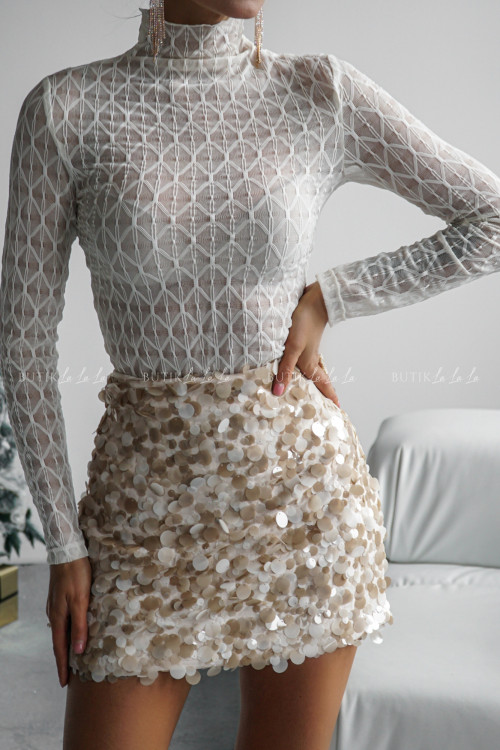 Bluzka kremowa Dissa 1