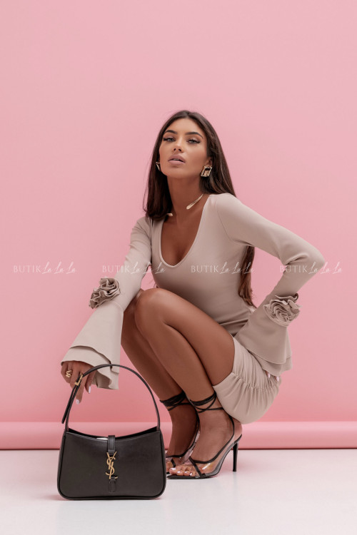 Sukienka beżowa Venezja