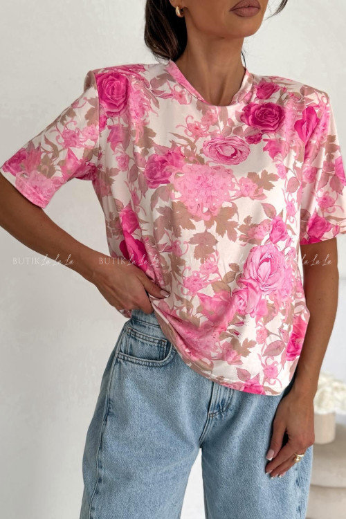 bluzka w kwiatowy print Bingo