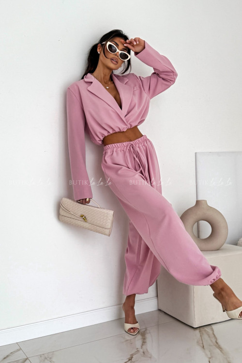 Komplet różowy Diskie 2