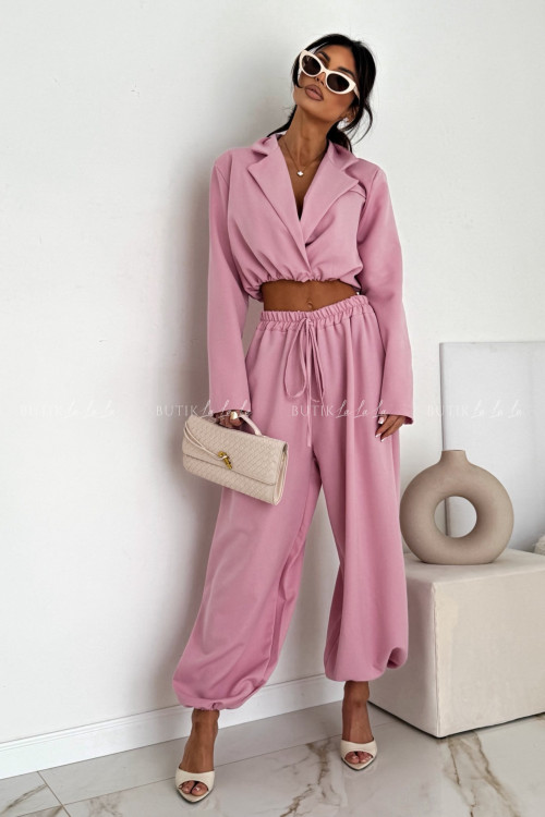 Komplet różowy Diskie 3