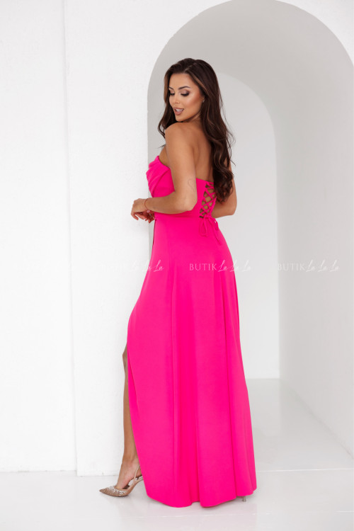 Sukienka maxi fuksja Firmie 3