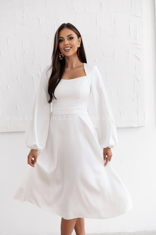 Sukienka mdi biała Karelia