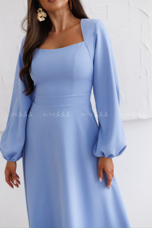Sukienka mdi niebieska Karelia 1