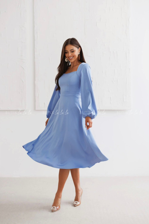 Sukienka mdi niebieska Karelia 2