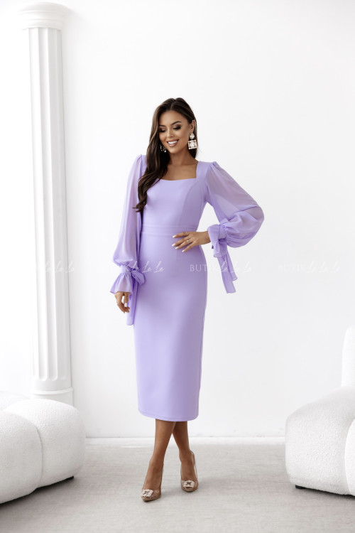 Sukienka midi lawendowa Wilson 1