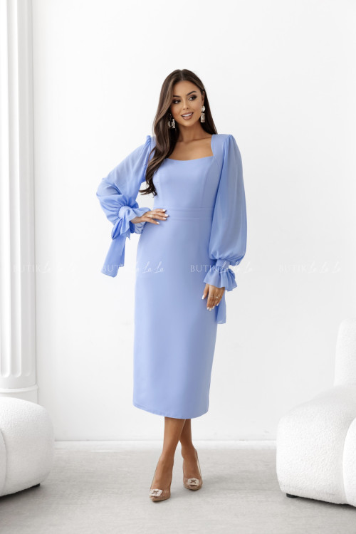 Sukienka midi niebieska Wilson 2