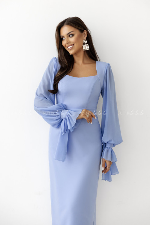 Sukienka midi niebieska Wilson