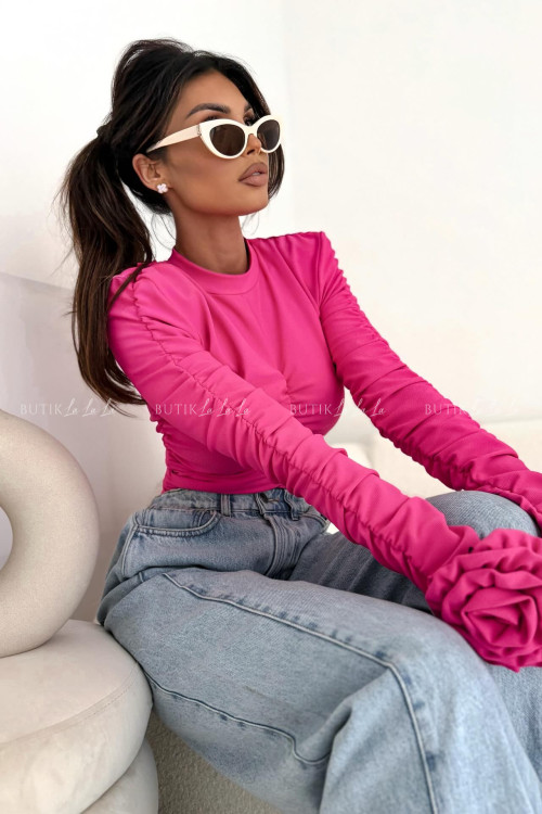 Bluzka malinowa Vinceza