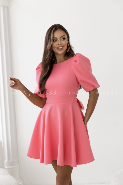 Sukienka mini koralowa Amelia 1