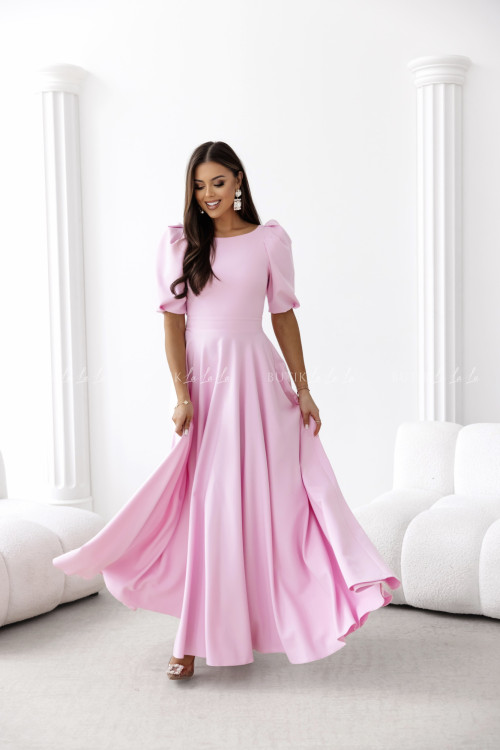Sukienka maxi baby pink Grande 1
