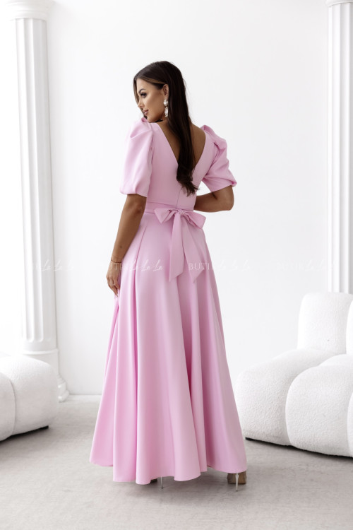 Sukienka maxi baby pink Grande 2