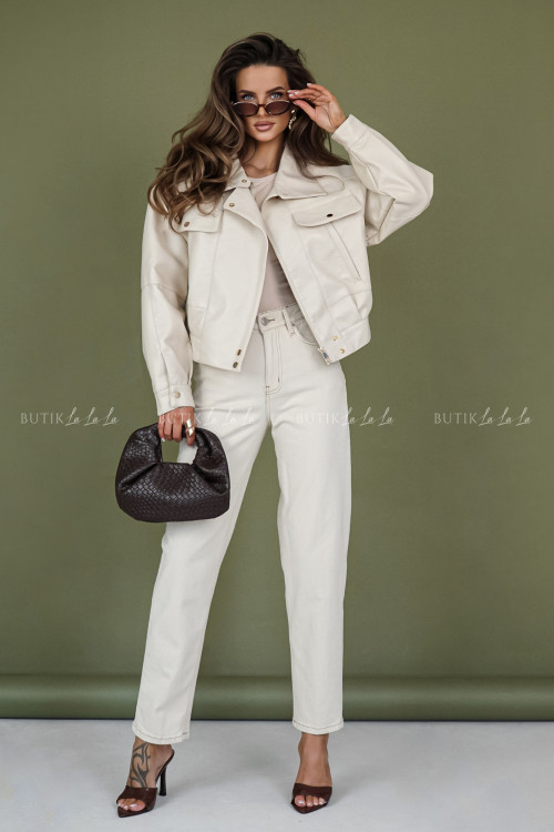 Kurtka beżowa Zoya 2