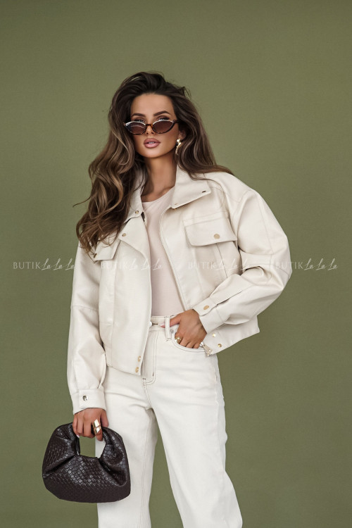 Kurtka beżowa Zoya 9