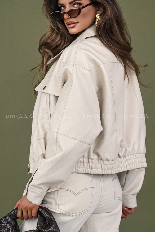 Kurtka beżowa Zoya 12