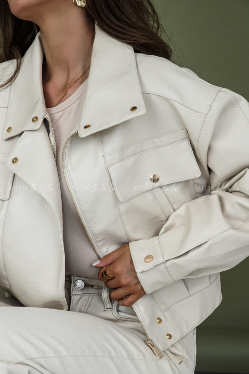 Kurtka beżowa Zoya 13