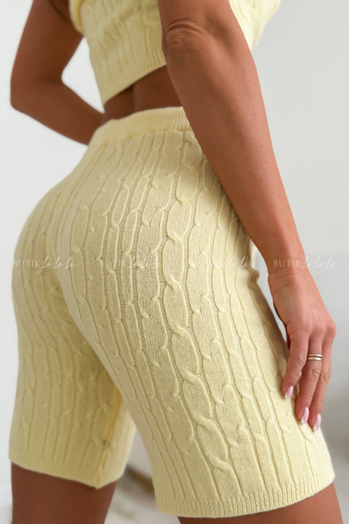 Komplet 3 częsciowy żółty Brilow 3