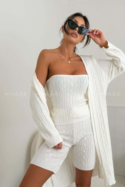 Komplet 3 częsciowy biały Brilow 3