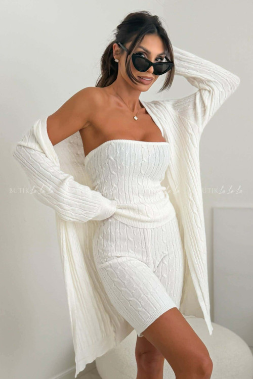 Komplet 3 częsciowy biały Brilow 5