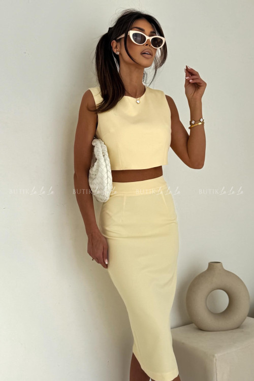 Komplet żółty Emily 3