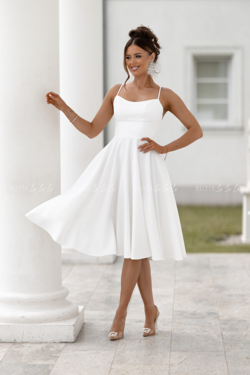 Sukienka midi biała Felicita